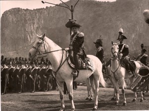 Il Generale Roberto Giallombardo alla festa dell'Arma dei Carabinieri del 1968 (Palermo).